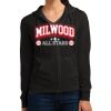 Women's Fitted Jersey Full Zip Hoodie Thumbnail